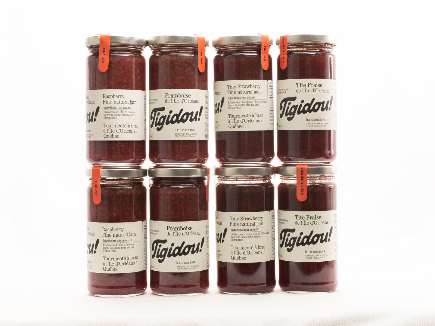 Coffret d'été — Fraise et framboise de l'île