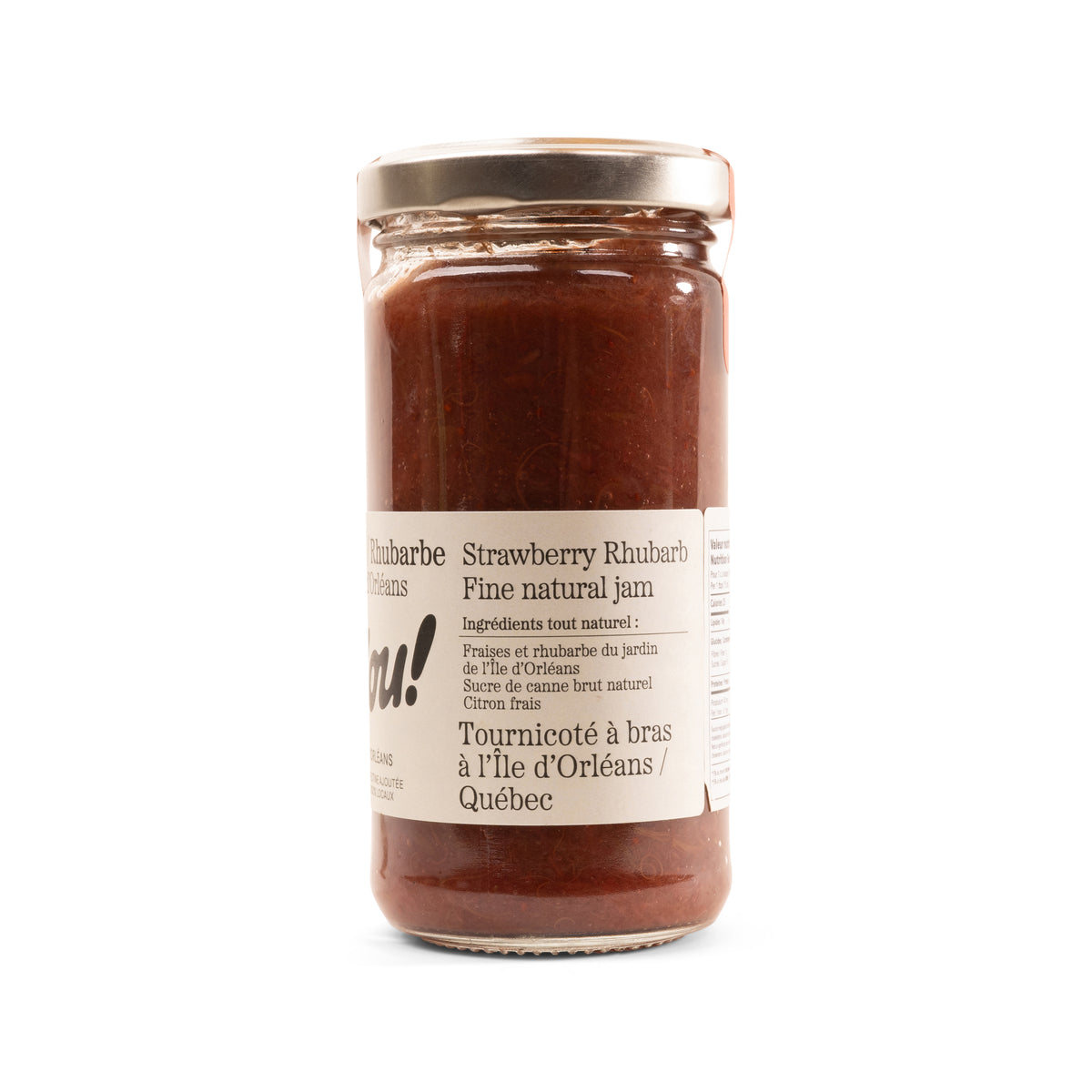 Rhubarbe et fraise