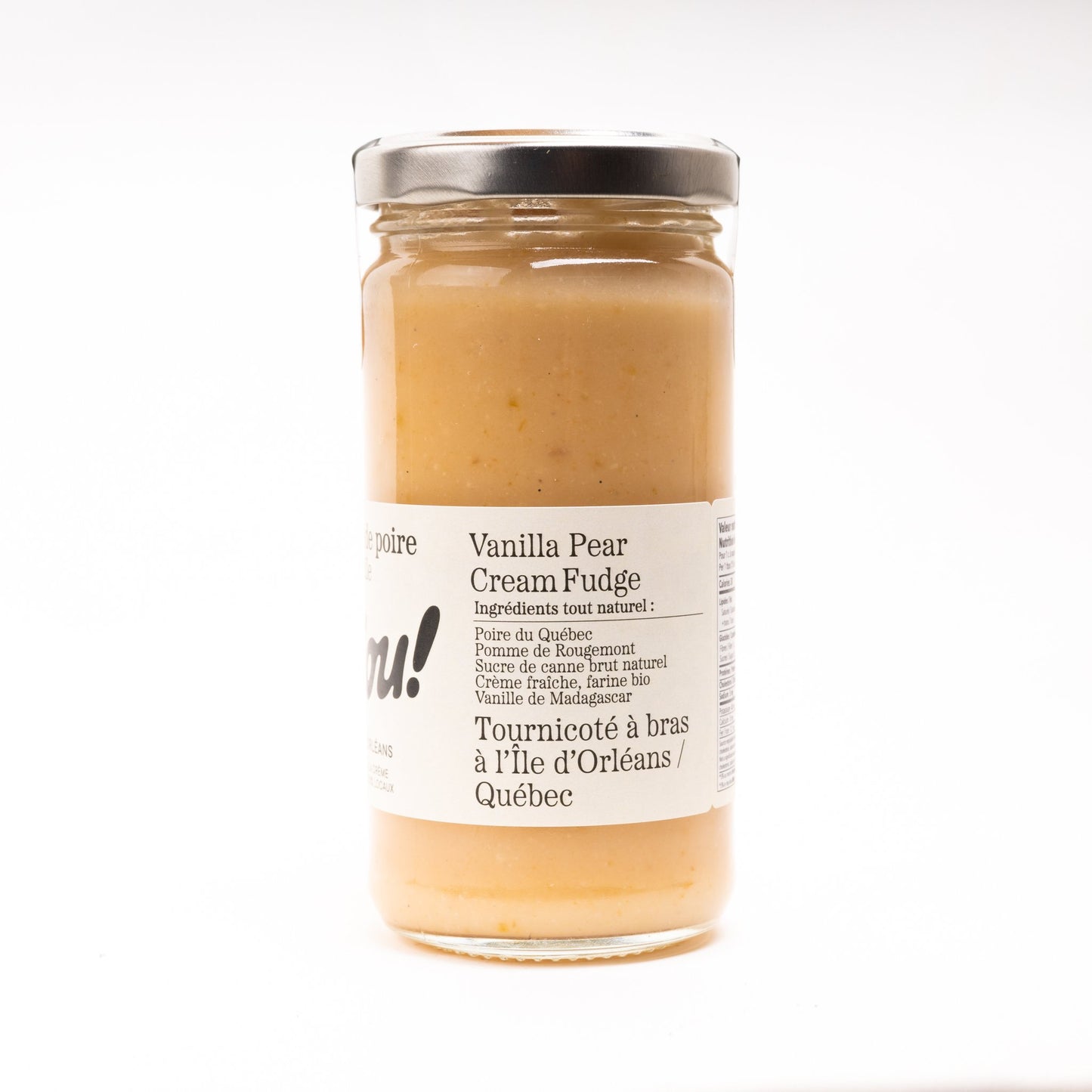 Crème de poire vanille Madagascar