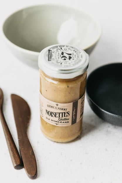 Crème de pomme noisette