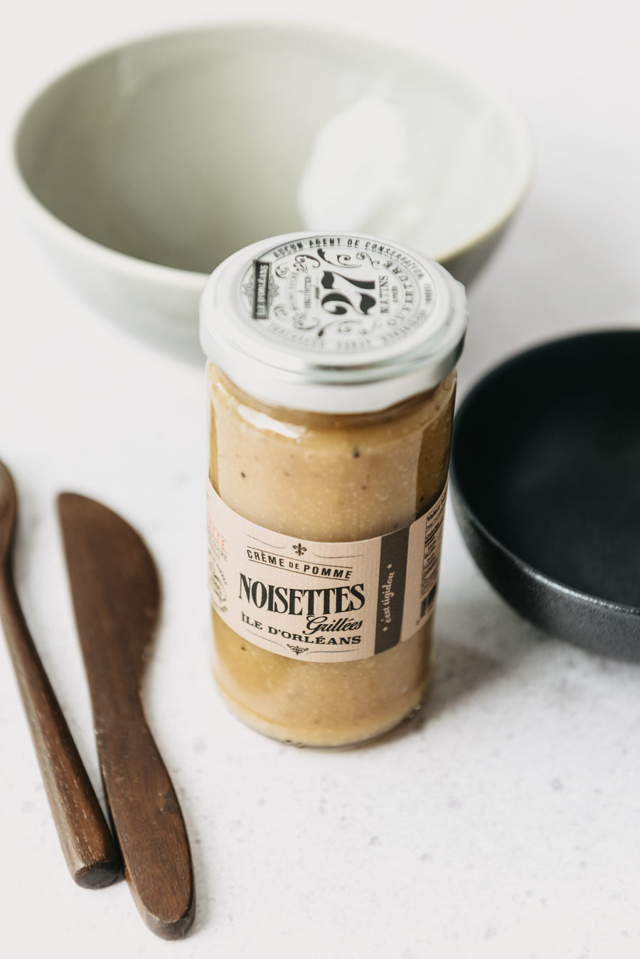 Crème de pomme noisette