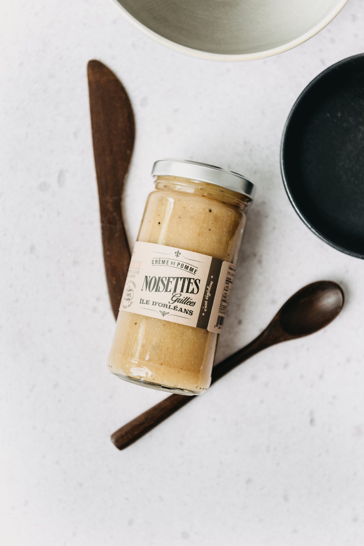 Crème de pomme noisette