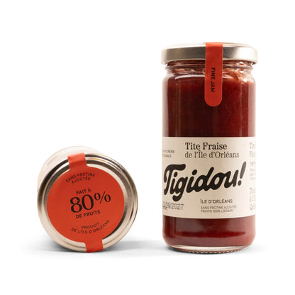 Confiture de tite fraise de l'île