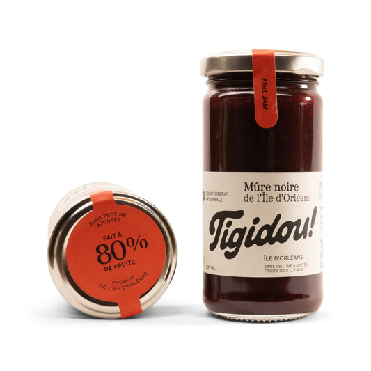 Confiture de mûre citron