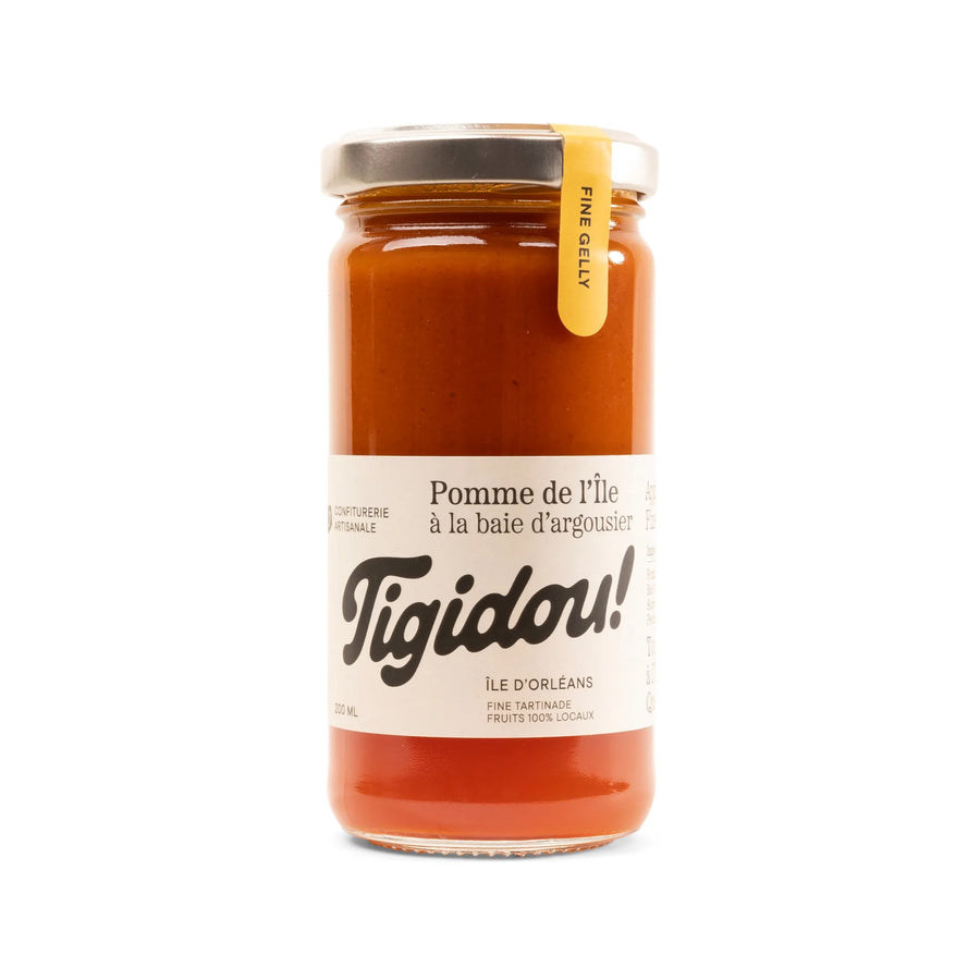 Tartinade de pomme argousier