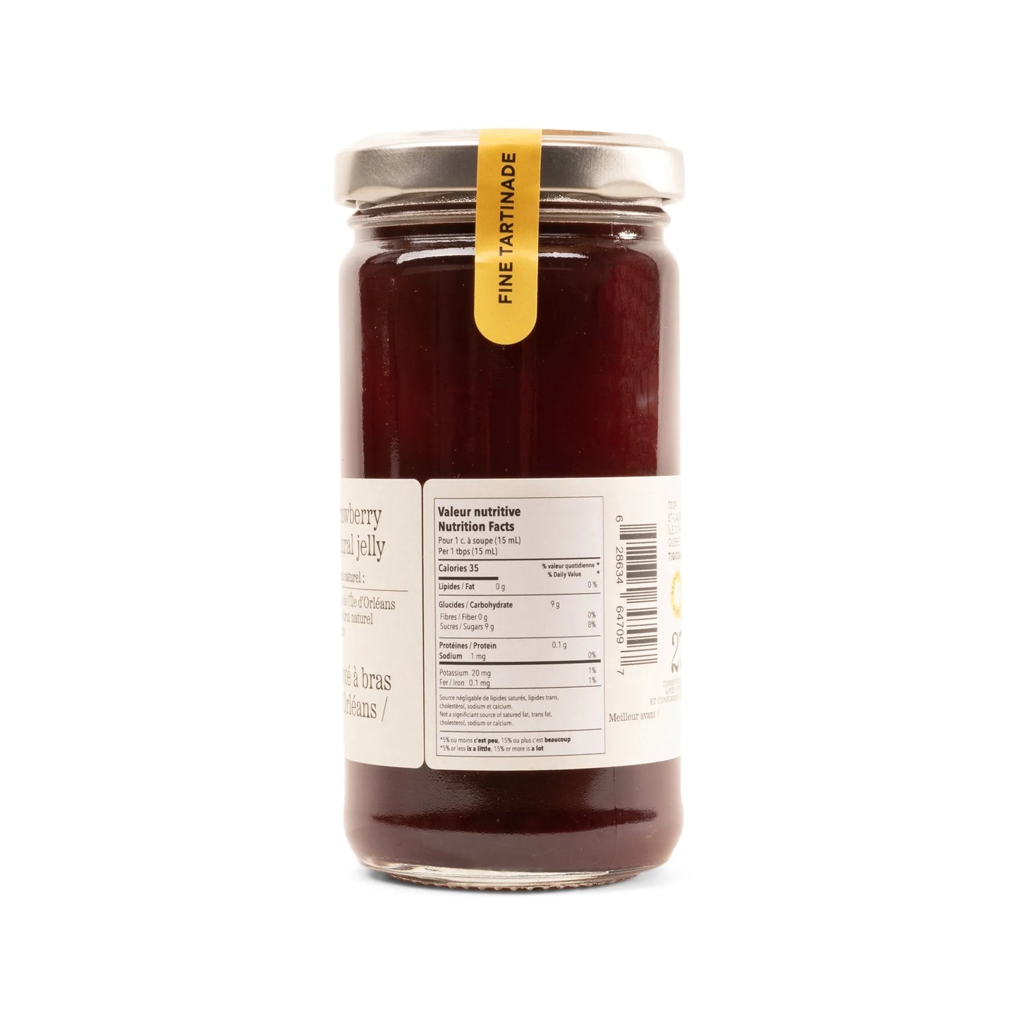 Fraise d'été et basilic frais