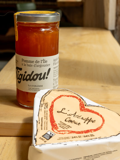 Tartinade de pomme argousier