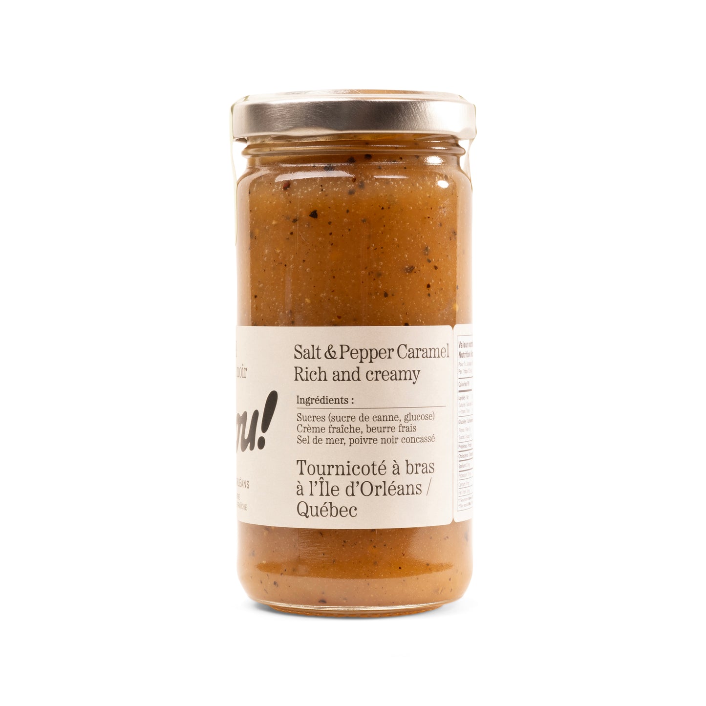 Caramel au poivre noir