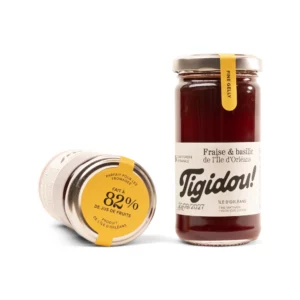 Gelée de fraise basilic