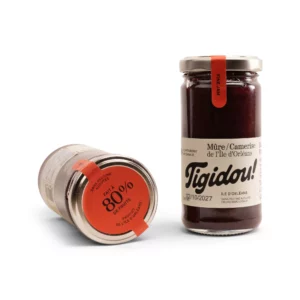 Confiture de mûre camerise